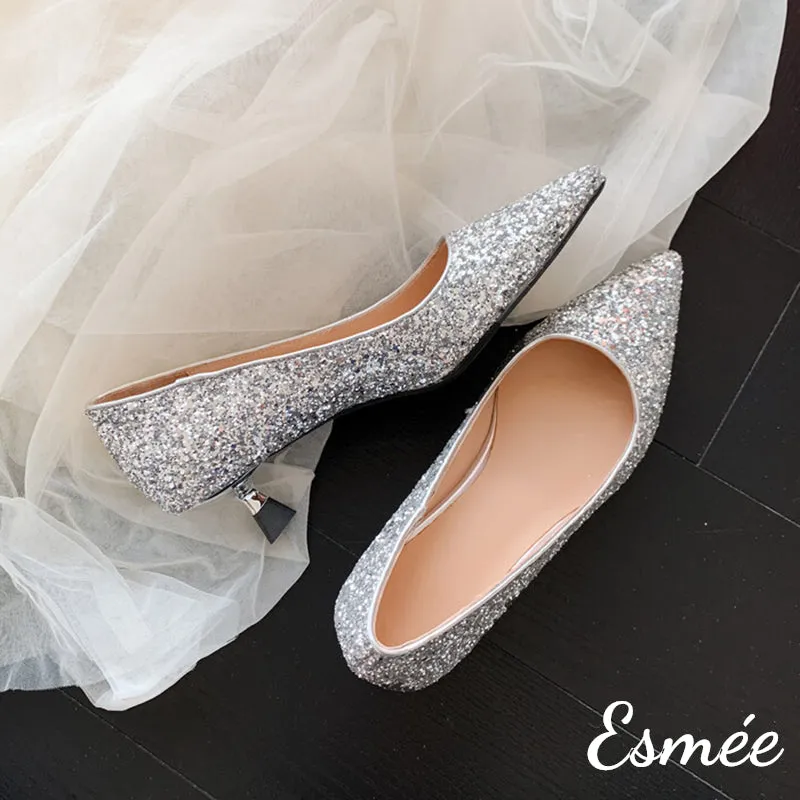 Glitter High Heels