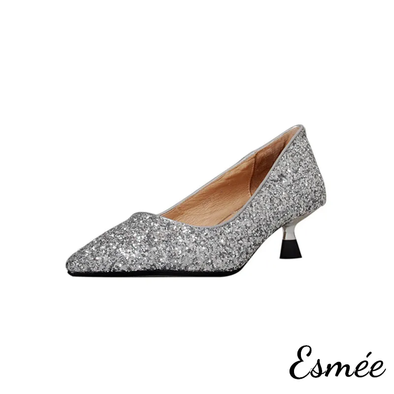 Glitter High Heels