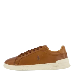 Heritage Court II Leather Sneaker Polo Pale Russet