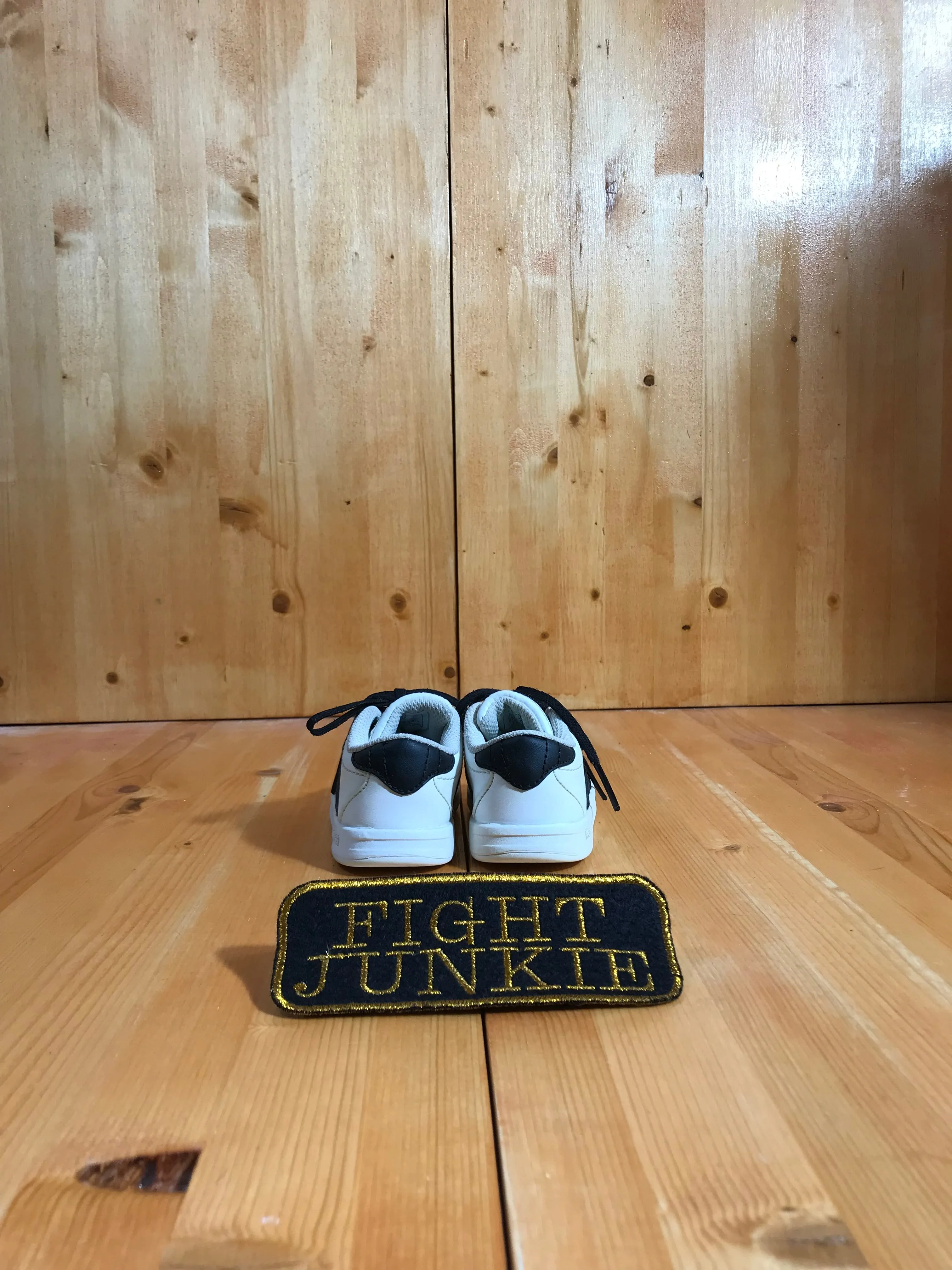 K-SWISS KAYSWISS CLASSIC VN Infant Baby Size 6 Leather Shoes Sneakers White Black 23643-138