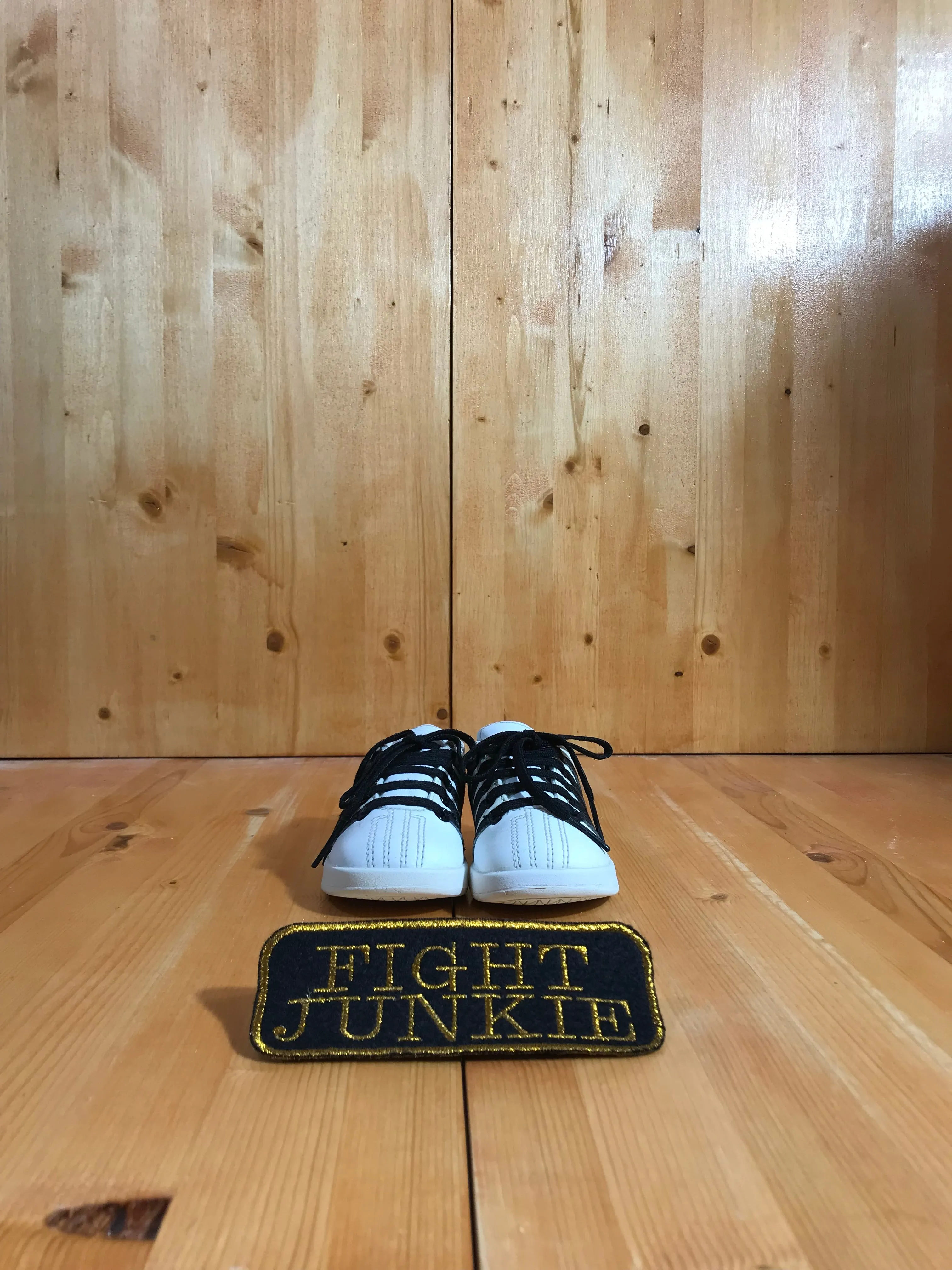 K-SWISS KAYSWISS CLASSIC VN Infant Baby Size 6 Leather Shoes Sneakers White Black 23643-138